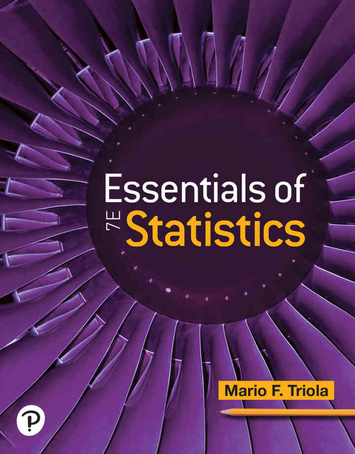 Essentials of Statistics, 7th Edition