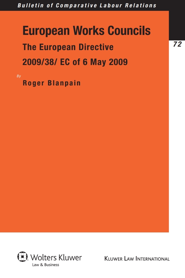 European Works Councils: The European Directive 2009/38/EC of 6 May 2009