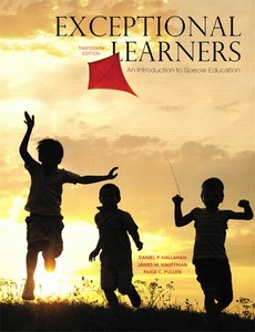 Exceptional Learners An Introduction to Special Education 13th Edition by Daniel P. Hallahan