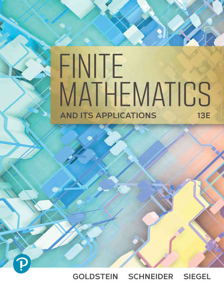 Finite Mathematics &amp; Its Applications, 13th Edition