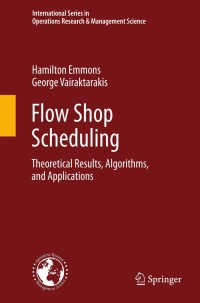 Flow Shop Scheduling: Theoretical Results, Algorithms, and Applications