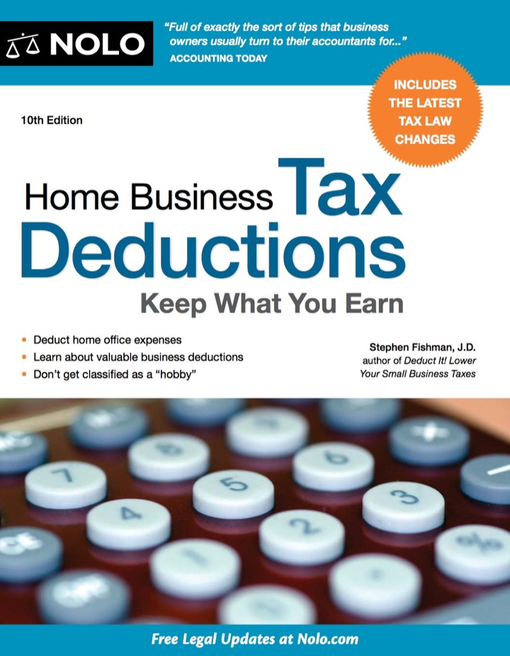 Home Business Tax Deductions: Keep What You Earn