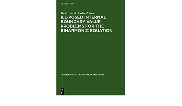 Ill-Posed Internal Boundary Value Problems for the Biharmonic Equation