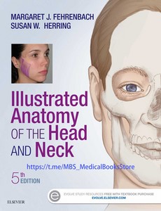 Illustrated Anatomy of the Head and Neck 5th Edition by Margaret J. Fehrenbach