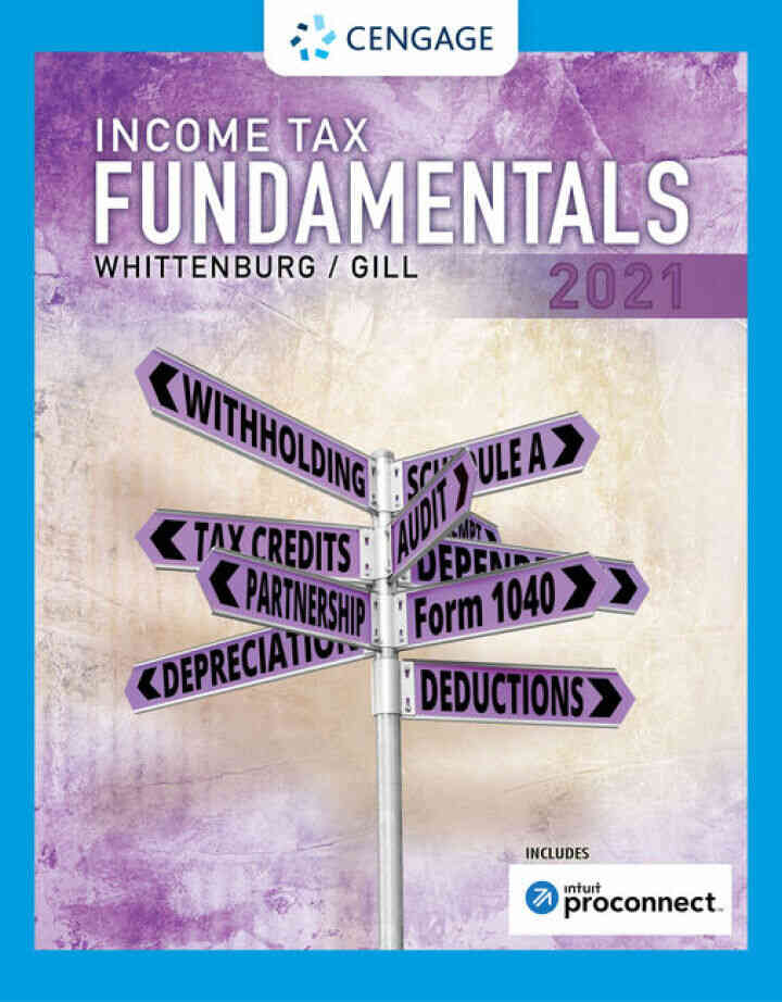 Income Tax Fundamentals 2021 Edition