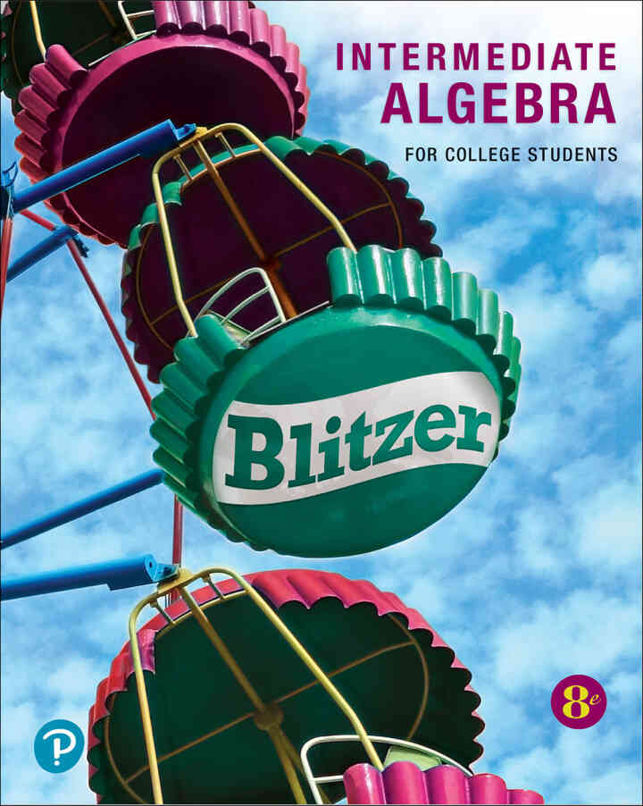 Intermediate Algebra for College Students, 8th Edition