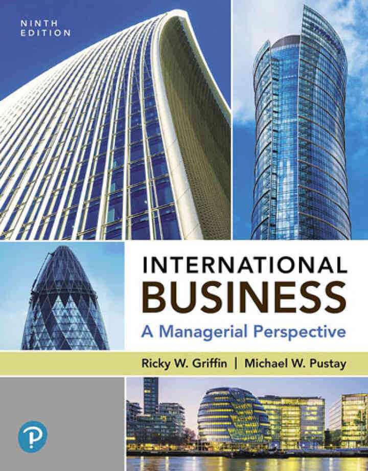 International Business: A Managerial Perspective, 9th Edition