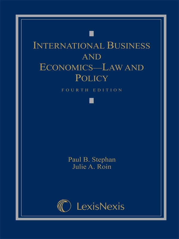 International Business and Economics: Law and Policy