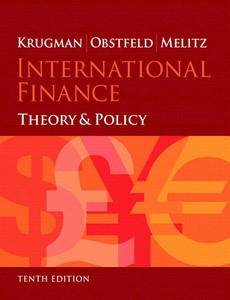 International Finance Theory and Policy 10th Edition by Paul R Krugman