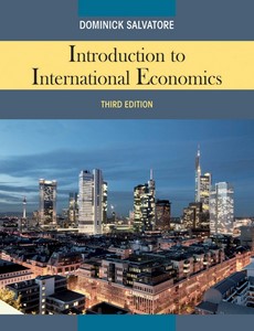 Introduction to International Economics 3rd Edition by Dominick Salvatore