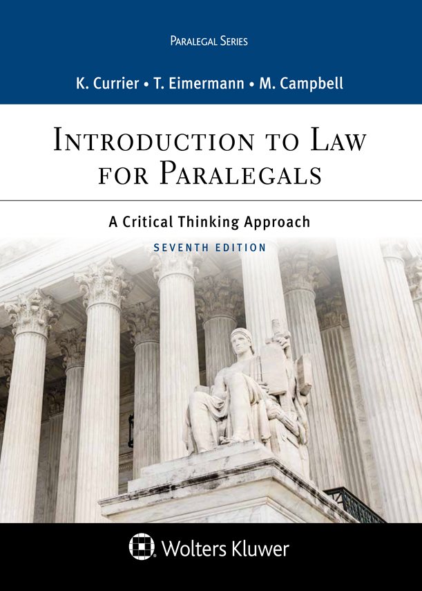 Introduction to Law for Paralegals