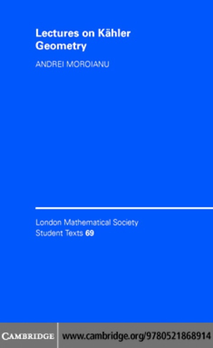 Lectures on K�hler Geometry