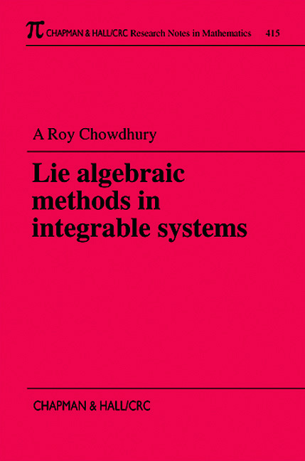 Lie Algebraic Methods in Integrable Systems