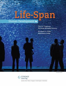 Life-Span Human Development 9th Edition by Carol K. Sigelman