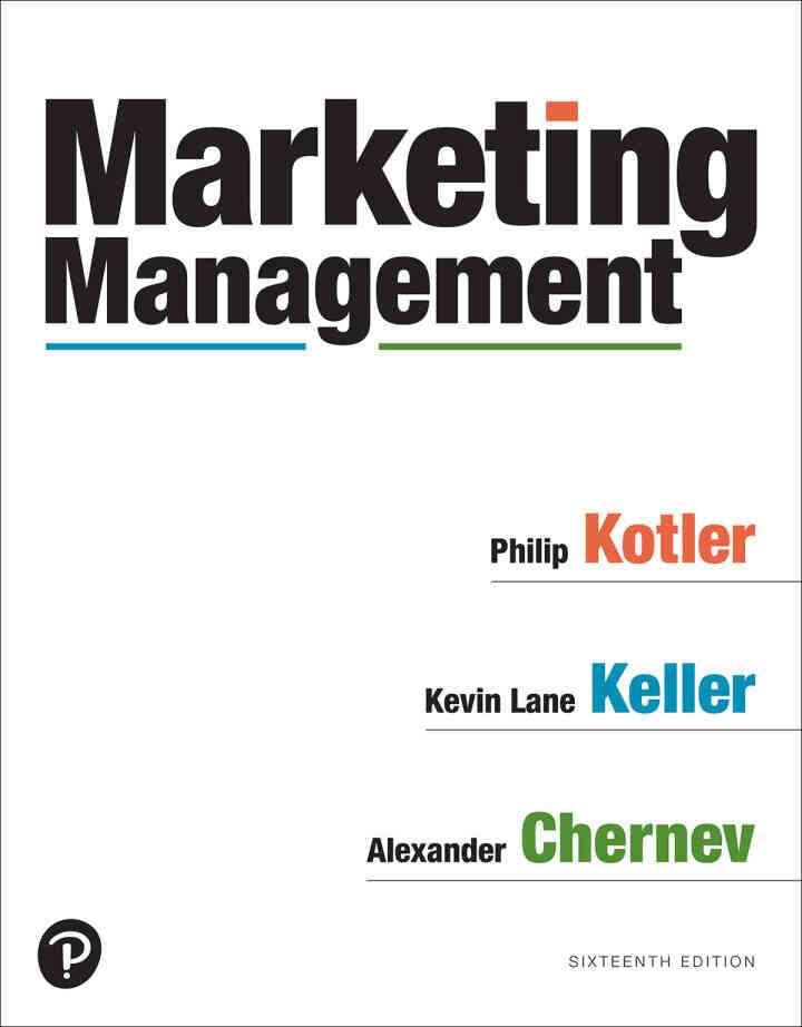 Marketing Management, 16th Edition