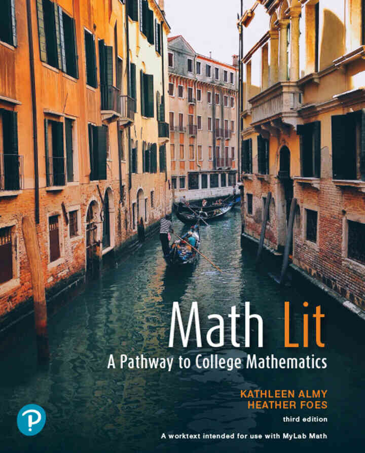 Math Lit: A Pathway to College Mathematics, 3rd Edition