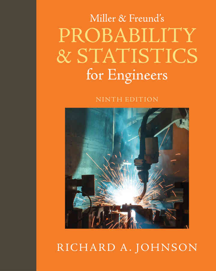 Miller &amp; Freund's Probability and Statistics for Engineers, 9th Edition