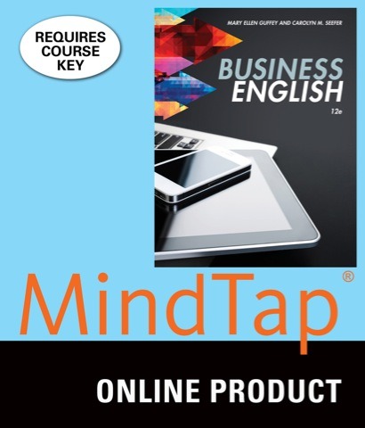 MindTap Business Communication for Guffey/Seefer's Business English, 12th Edition, [Instant Access], 1 term (6 months)