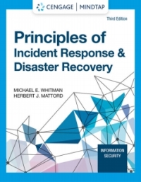 MindTap for Whitman/Mattord's Principles of Incident Response and Disaster Recovery, 3rd Edition [Instant Access], 1 term