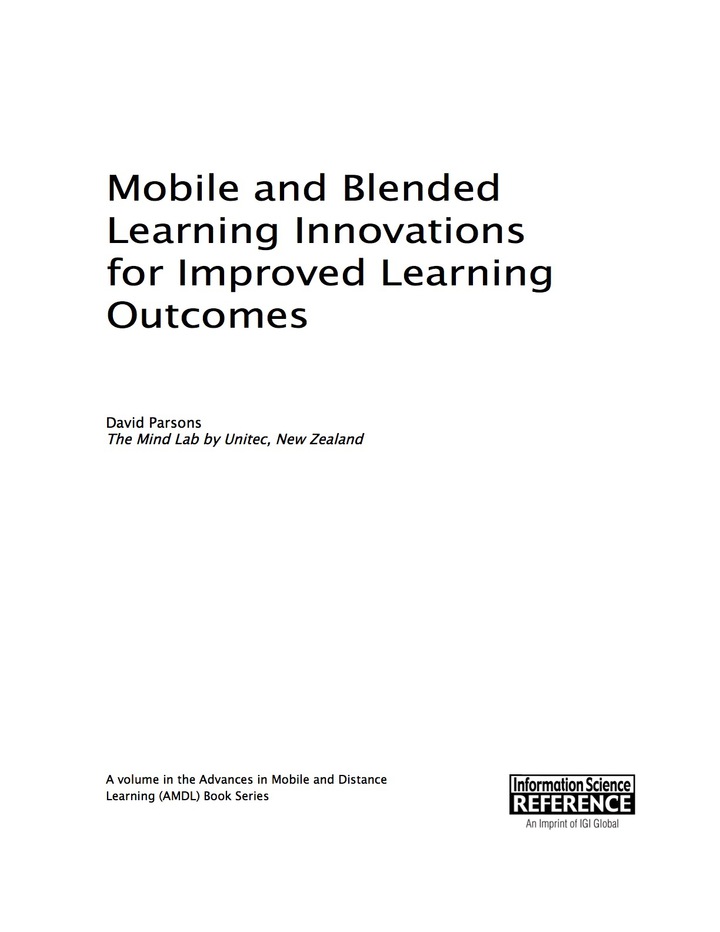 Mobile and Blended Learning Innovations for Improved Learning Outcomes