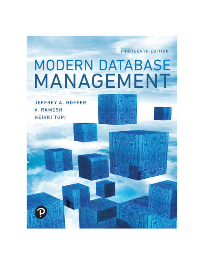 Modern Database Management, 13th Edition