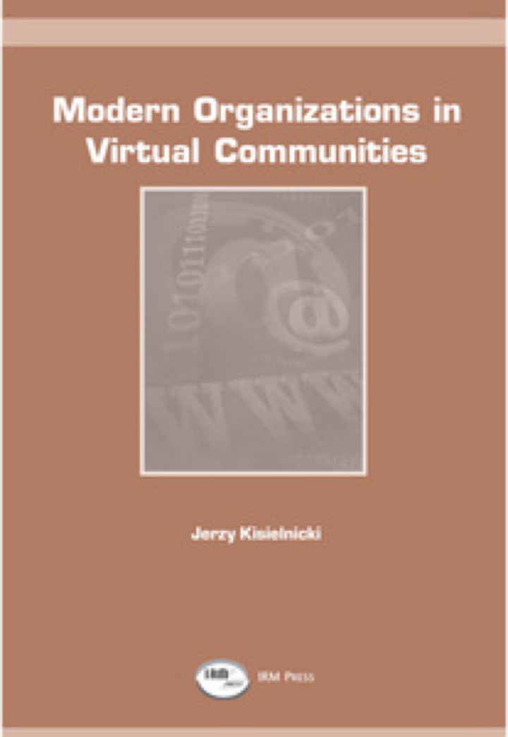 Modern Organizations in Virtual Communities