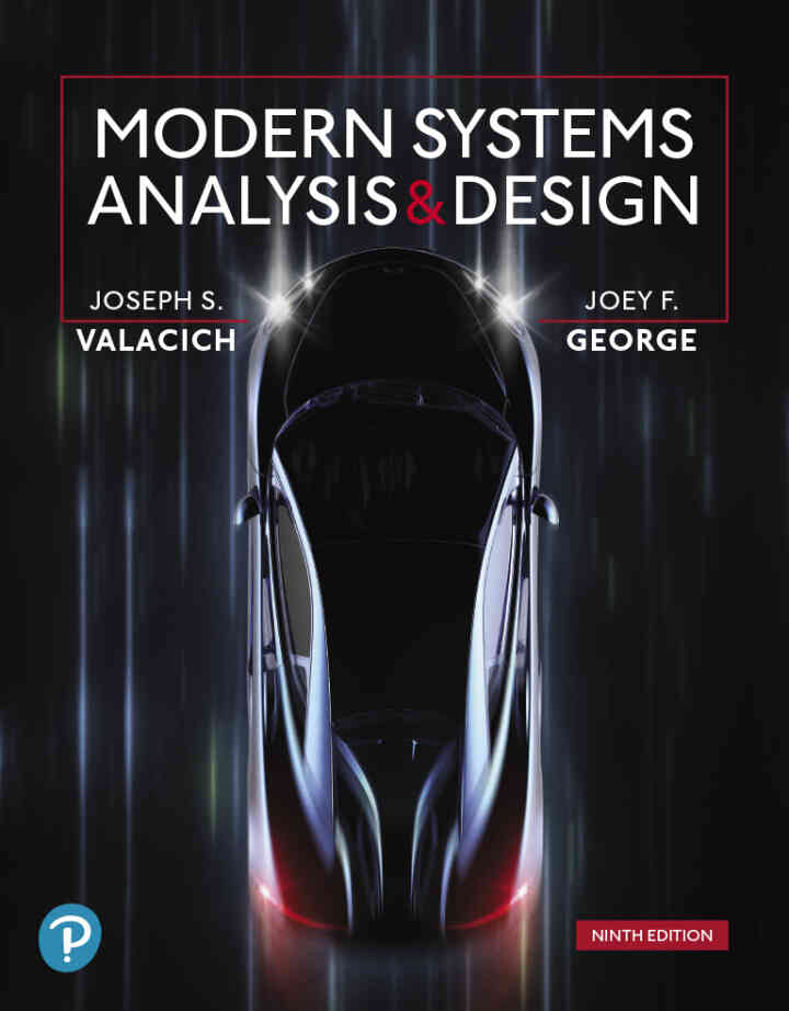 Modern Systems Analysis and Design, 9th Edition