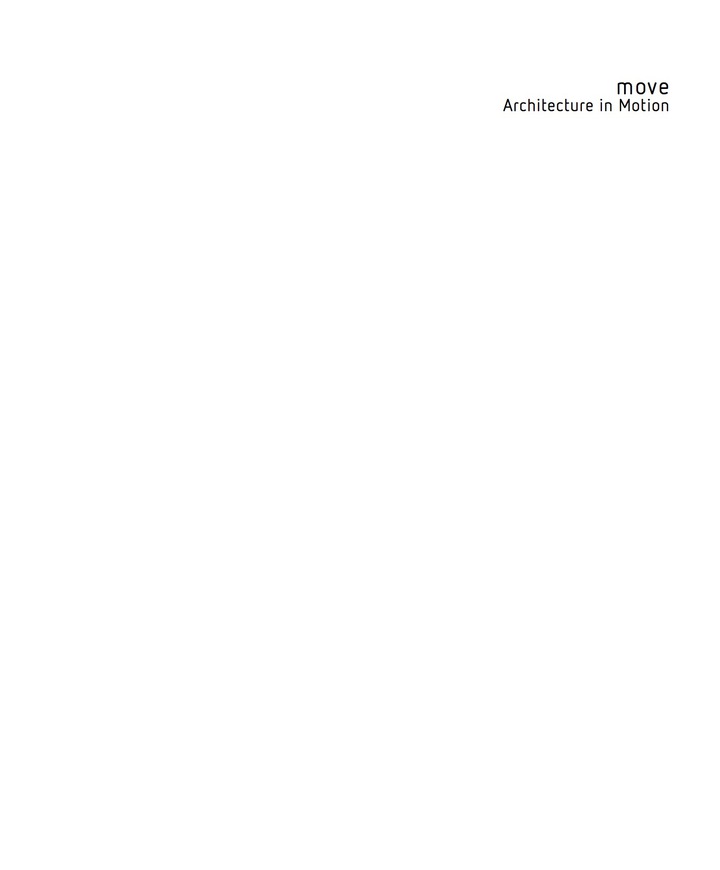 MOVE: Architecture in Motion - Dynamic Components and Elements