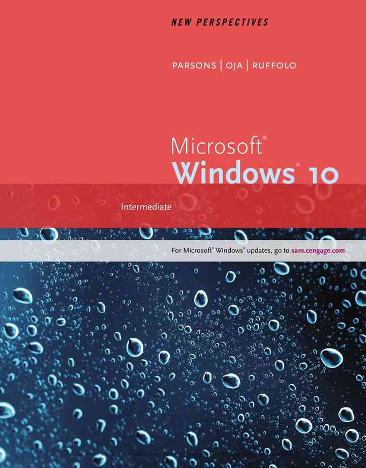 New Perspectives Microsoft Windows 10, 1st Edition