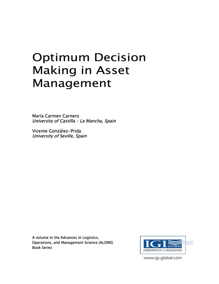 Optimum Decision Making in Asset Management