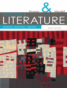 Portable Literature Reading, Reacting, Writing 9th Edition by Laurie G. Kirszner