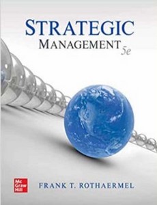 Strategic Management 5th Edition By Frank Rothaermel