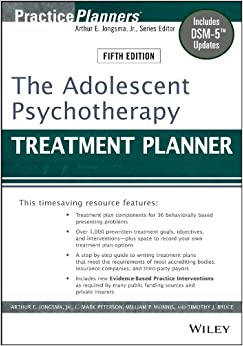 The Adolescent Psychotherapy Treatment Planner: Includes DSM-5 Updates
