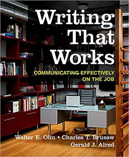 Writing That Works: Communicating Effectively on the Job (12th Edition)