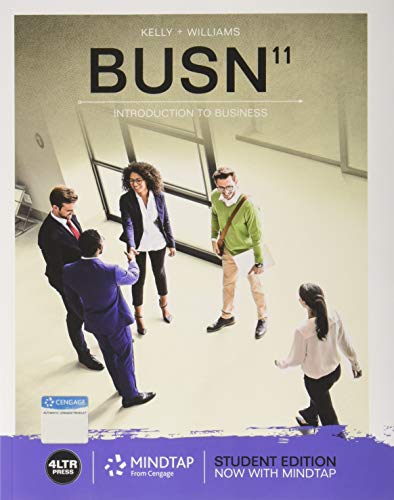 BUSN (with MindTap Business, 1 Term (6 Months) Printed Access Card) 11-edition