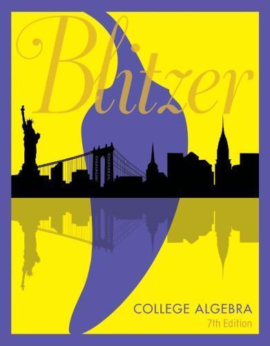 College Algebra 7Th Edition 1