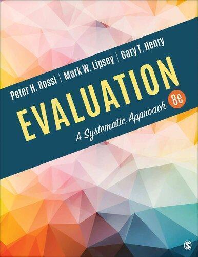 Evaluation A Systematic Approach 8Th Edition