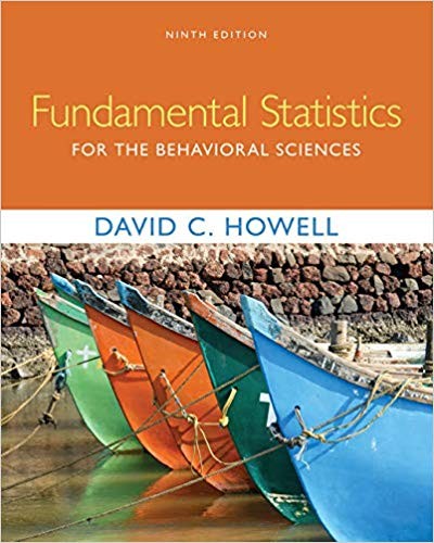 Fundamental Statistics for the Behavioral Sciences 9th Edition by David C. Howell