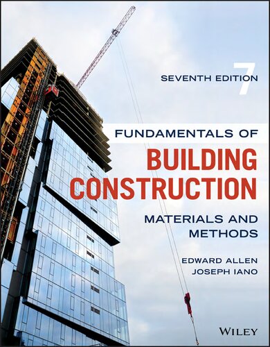 Fundamentals of building construction : materials and methods