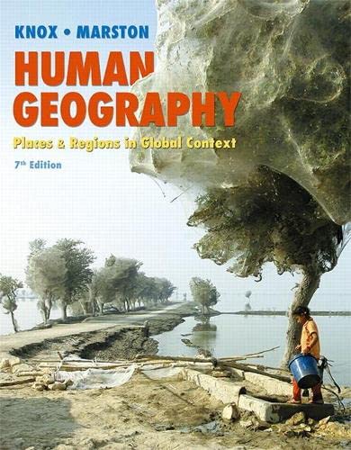 Human Geography Places and Regions in Global Context 7th Edition by Paul L Knox