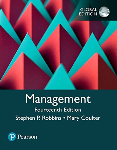 Management 14th Edition by Stephen P. Robbins