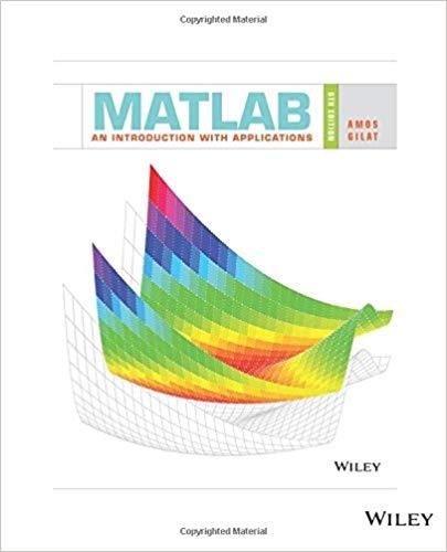 Matlab An Introduction With Applications 6Th Edition