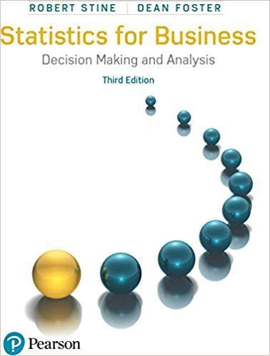 Statistics for Business 3rd Edition by Robert Stine
