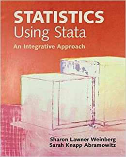 Statistics Using Stata: An Integrative Approach