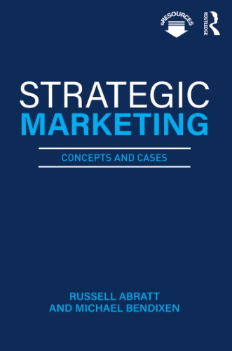 Strategic Marketing: Concepts And Casess