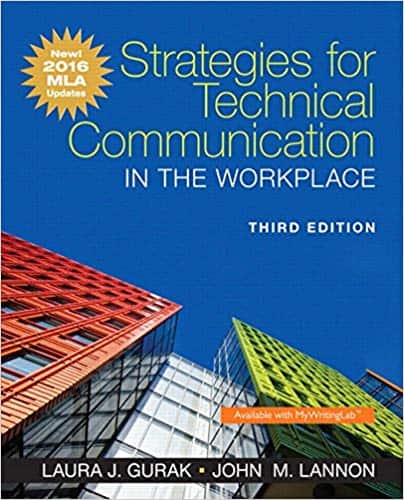 Strategies for Technical Communication in the Workplace (3rd Edition) ?