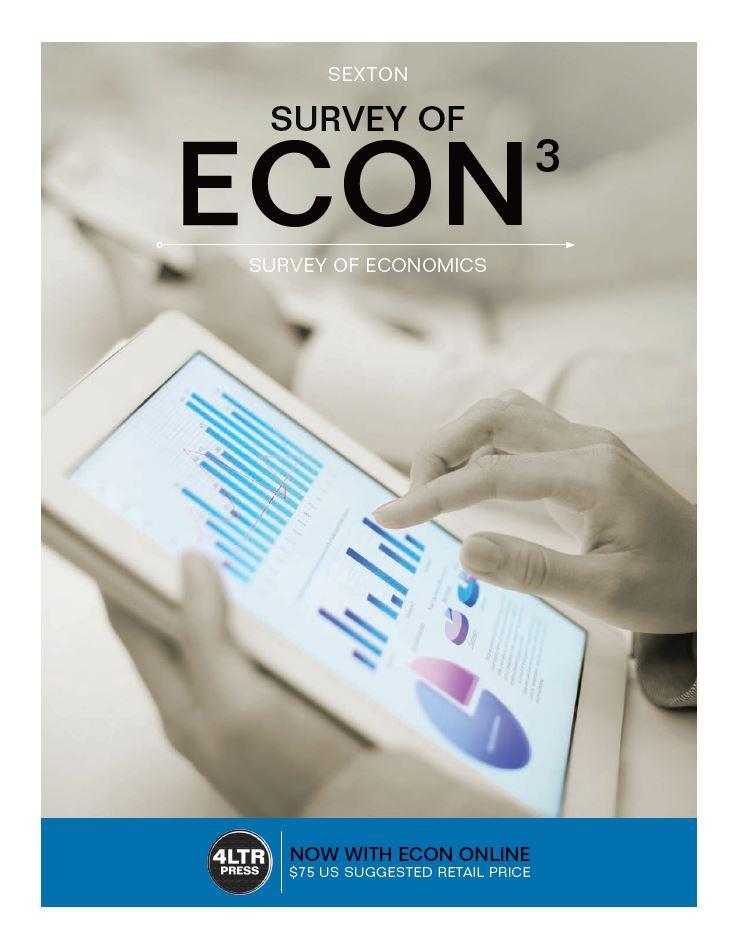 Survey of ECON 3rd Edition by Robert L. Sexton