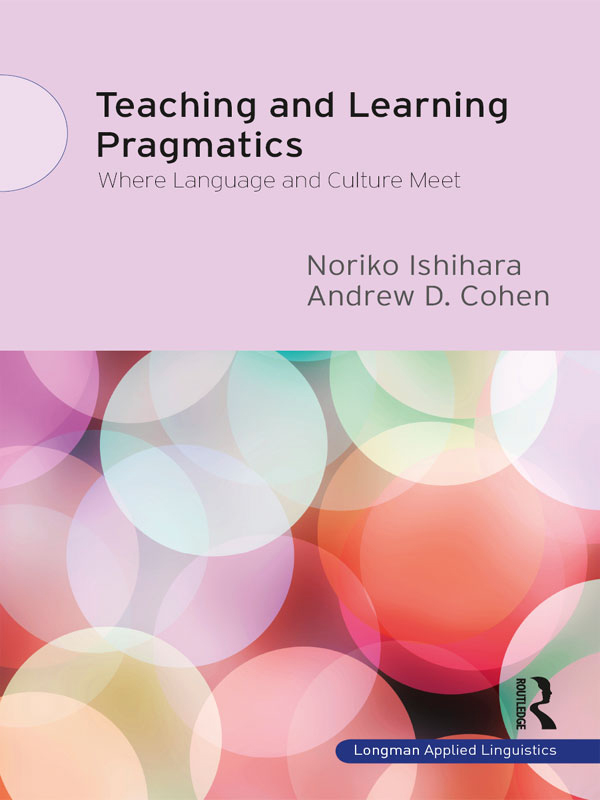 Teaching and Learning Pragmatics