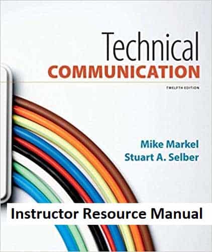 Technical Communication (12th Edition) ? Instructor Resource Manual