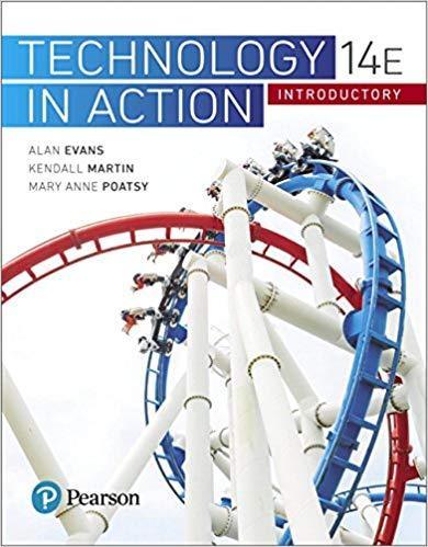 Technology In Action Introductory 14th Edition by Alan Evans
